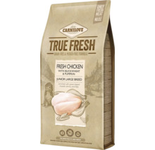 Carnilove True Fresh suché krmivo pro mladé psy velkých plemen s kuřecím masem, pohankou a dýní v balení.