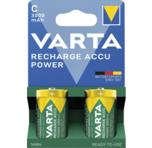 Varta Recharge Accu Power C baterie, 3000 mAh, balení po dvou