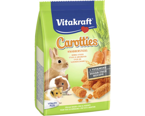 Vitakraft Carotties tyčinky na okusování pro všechny hlodavce