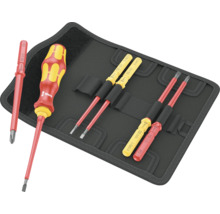 Sada šroubováků Wera s několika šroubováky v černé brašně