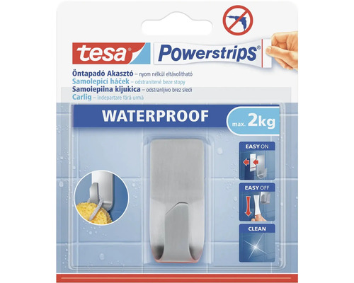 Tesa Powerstrips háček, voděodolný, maximální nosnost 2 kilogramy