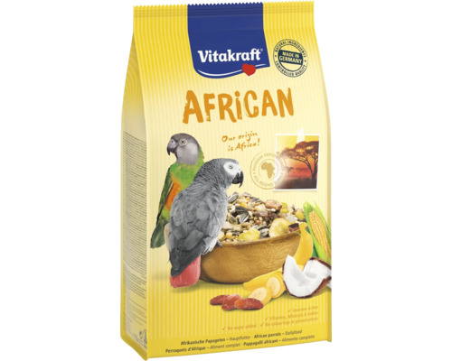 Krmivo pro papoušky VITAKRAFT AFRICAN 750g g