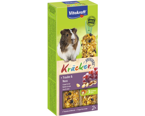 Vitakraft Kräcker krmivo pro hlodavce s hrozny a ořechy