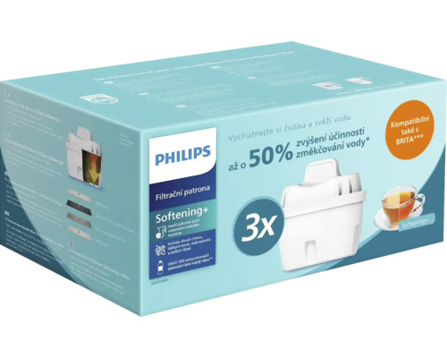 Philips Náhradní filtr 3 pack AWP230 Sada 3 vodních filtračních patron Philips Micro X-Clean Softening