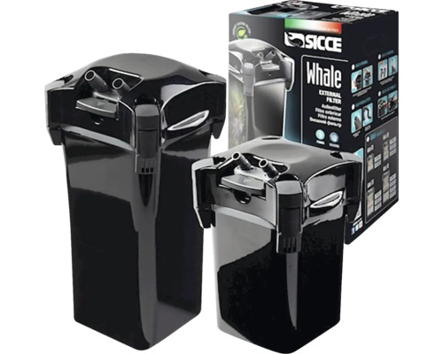 Vnější filtr Sicce Whale pro akvária s obalem produktu