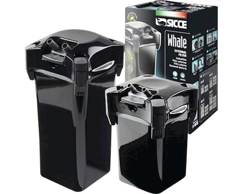 Vnější filtr Sicce Whale pro akvária s obalem produktu