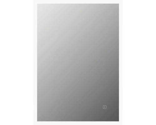 Zrcadlo s osvětlením form&style LEMBATA s ochranou proti zamlžení 60 x 80 cm 80 x 60 cm IP 44 Obdélníkové zrcadlo do koupelny s dotykovým spínačem