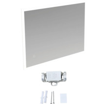 LED zrcadlo s upevňovacím materiálem