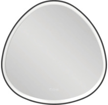 Trojuhelníkové zrcadlo do koupelny s rámem