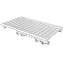Deskový radiátor Rotheigner 10 pravý 300 x 1600 mm 8 přípojek (boční, dole vpravo nebo uprostřed)
