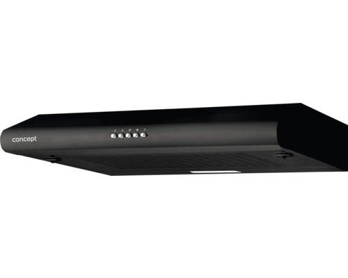 Černá podvěsná digestoř Concept