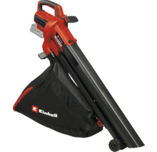 Aku vysavač listí Einhell se sběrným vakem a kolečky