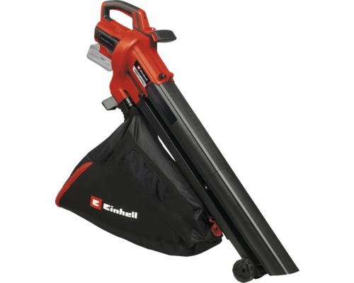 Vysavač listí Einhell Power X-Change Venturro 18/210 Li bez aku a nabíječky Aku vysavač listí Einhell se sběrným vakem a kolečky