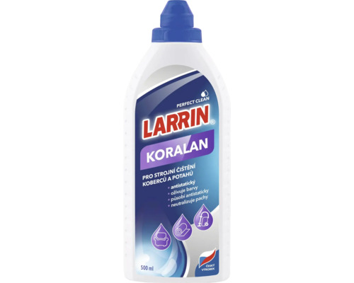 Larrin Koralan čistič koberců a čalounění, 500 ml láhev