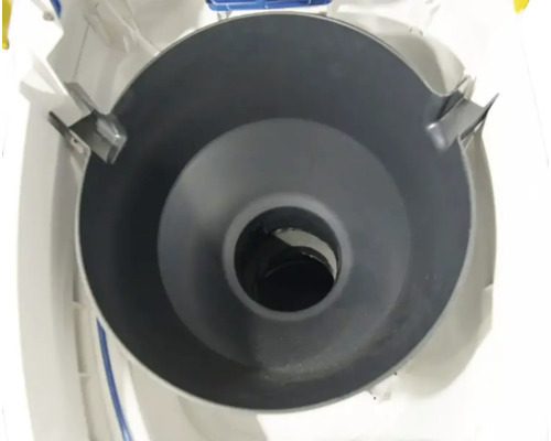 Vnitřní pohled na jezírkový filtr