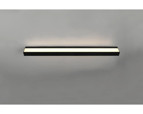 Černé LED nástěnné svítidlo pro vnitřní osvětlení