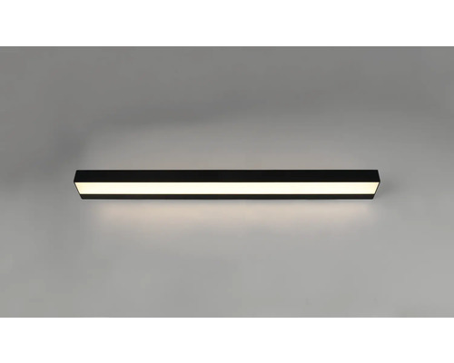 Černé LED nástěnné svítidlo