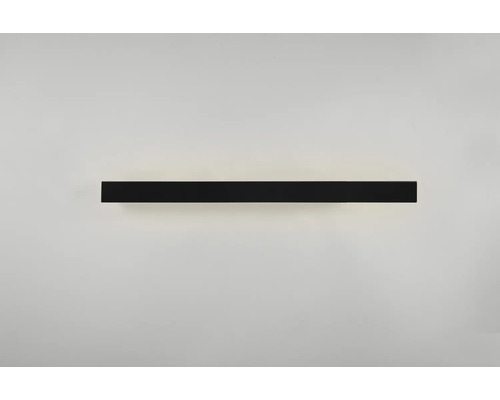 Černé LED nástěnné svítidlo pro osvětlení místnosti