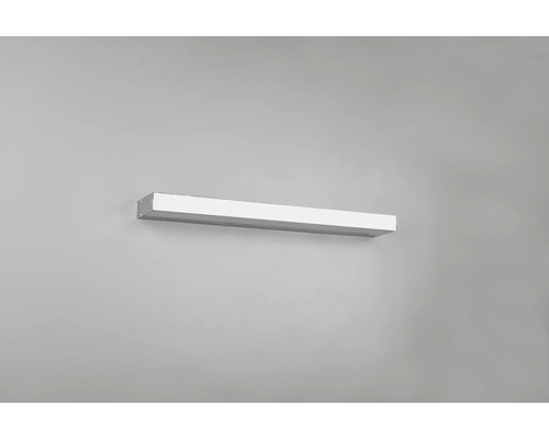 Obdélníkové nástěnné svítidlo na zdi.