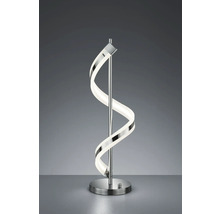 Spirálová LED stolní lampa z kovu