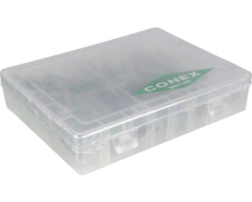 Plastový sortimentní box s logem Conex