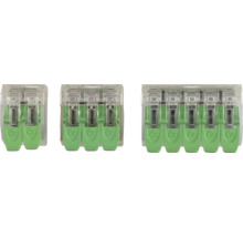 Drátové konektory se dvěma, třemi a pěti svorkami