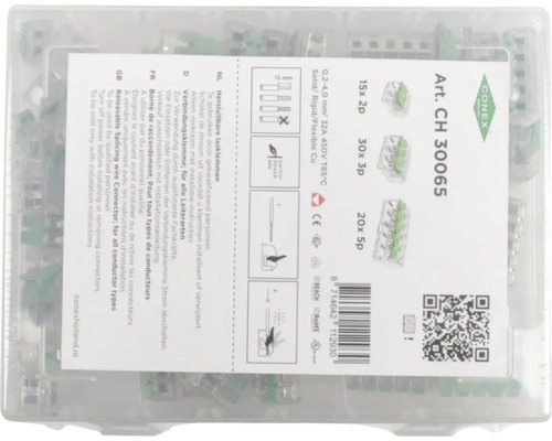 Sada svorek Conex CH 30065 s instalačními pokyny
