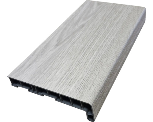 Parapet na míru PVC vnitřní s nosem Sandringham Oak 90039008 17/40x150 mm, délka na přání 500-5000 mm