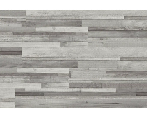 Dřevěné obložení s různými odstíny šedé