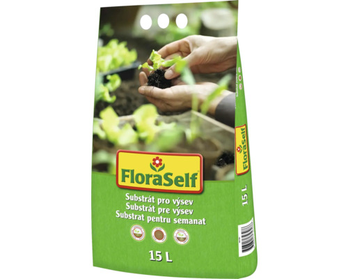 FloraSelf substrát pro výsev v 15litrovém balení