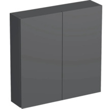 Koupelnová skříňka závěsná Intedoor TRENTA antracit matný 60 x 60 x 15 cm TRE HZ 60x15 2D B A3396