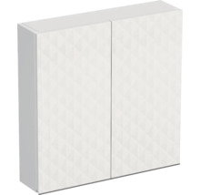 Koupelnová skříňka závěsná Intedoor TRENTA bílá matná 60 x 60 x 15 cm TRE HZ 60x15 2D B B073