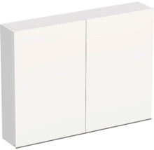 Koupelnová skříňka závěsná Intedoor TRENTA bílá matná 80 x 60 x 15 cm TRE HZ 80x15 2D B 379