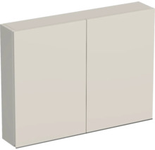 Koupelnová skříňka závěsná Intedoor TRENTA kašmírová lesklá 80 x 60 x 15 cm TRE HZ 80x15 2D B A3026
