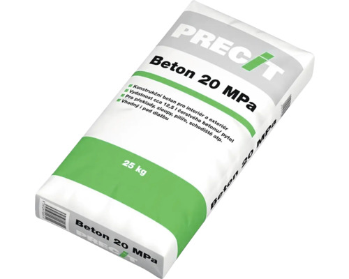 Pytel betonu 20 MPa, 25 kg