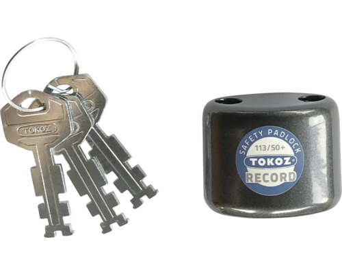 Bezpečnostní visací zámek Tokoz s klíči