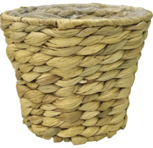 Květináč z pleteného přírodního materiálu