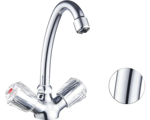 Kuchyňská baterie se dvěma kohoutky