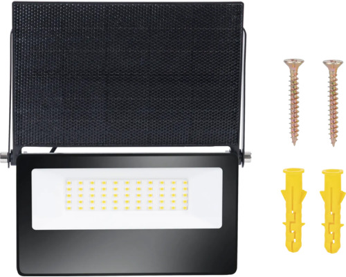 LED venkovní reflektor se šrouby a hmoždinkami