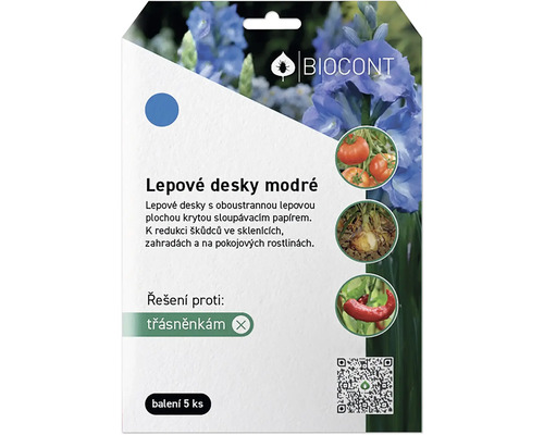 Lepové desky modré 5 ks