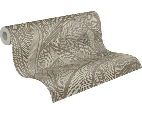 Role tapety s listovým vzorem