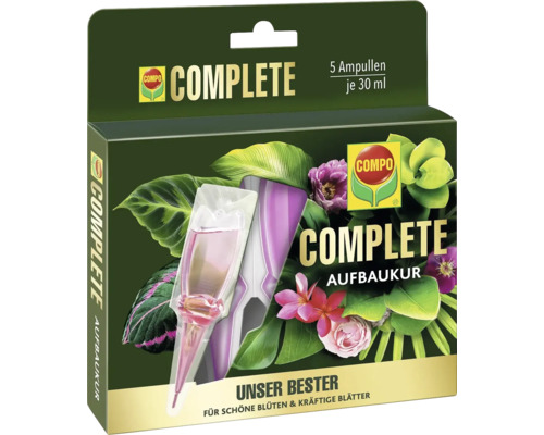 Regenerační kůra univerzální COMPO COMPLETE box 5 x 30 ml Compo Complete Aufbaukur balení s pěti ampulkami