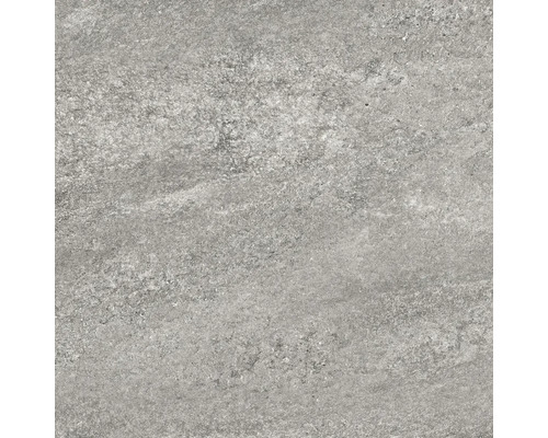 Šedá podlahová dlaždice s matným povrchem