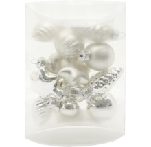 Sada vánočních ozdob, různé tvary