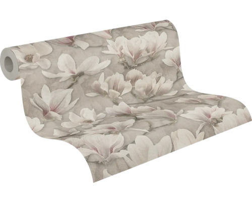 Role tapety s květinovým vzorem magnólie