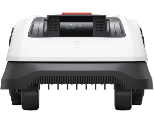 Pohled zezadu na robotickou sekačku