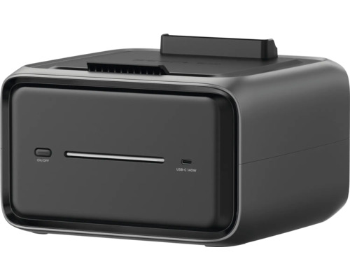 Elektronické zařízení s vypínačem a portem USB-C 140W