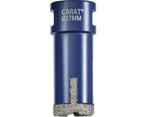 Diamantová vrtací korunka Carat o průměru 27 milimetrů