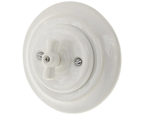 Porcelánový otočný spínač pro elektrické obvody
