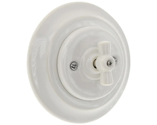 Porcelánový spínač s přepínačem